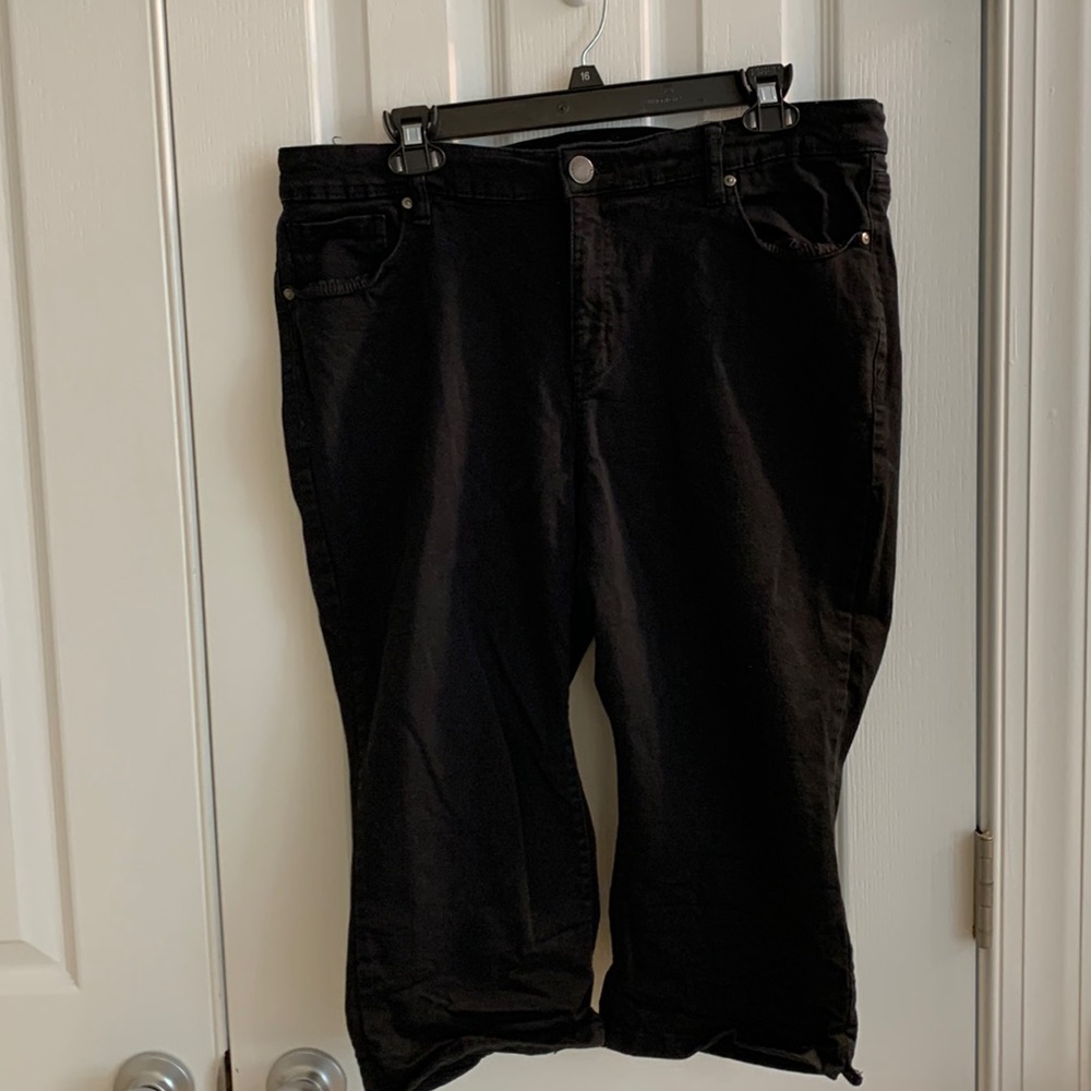 Lane Bryant denim capri jeans size 16